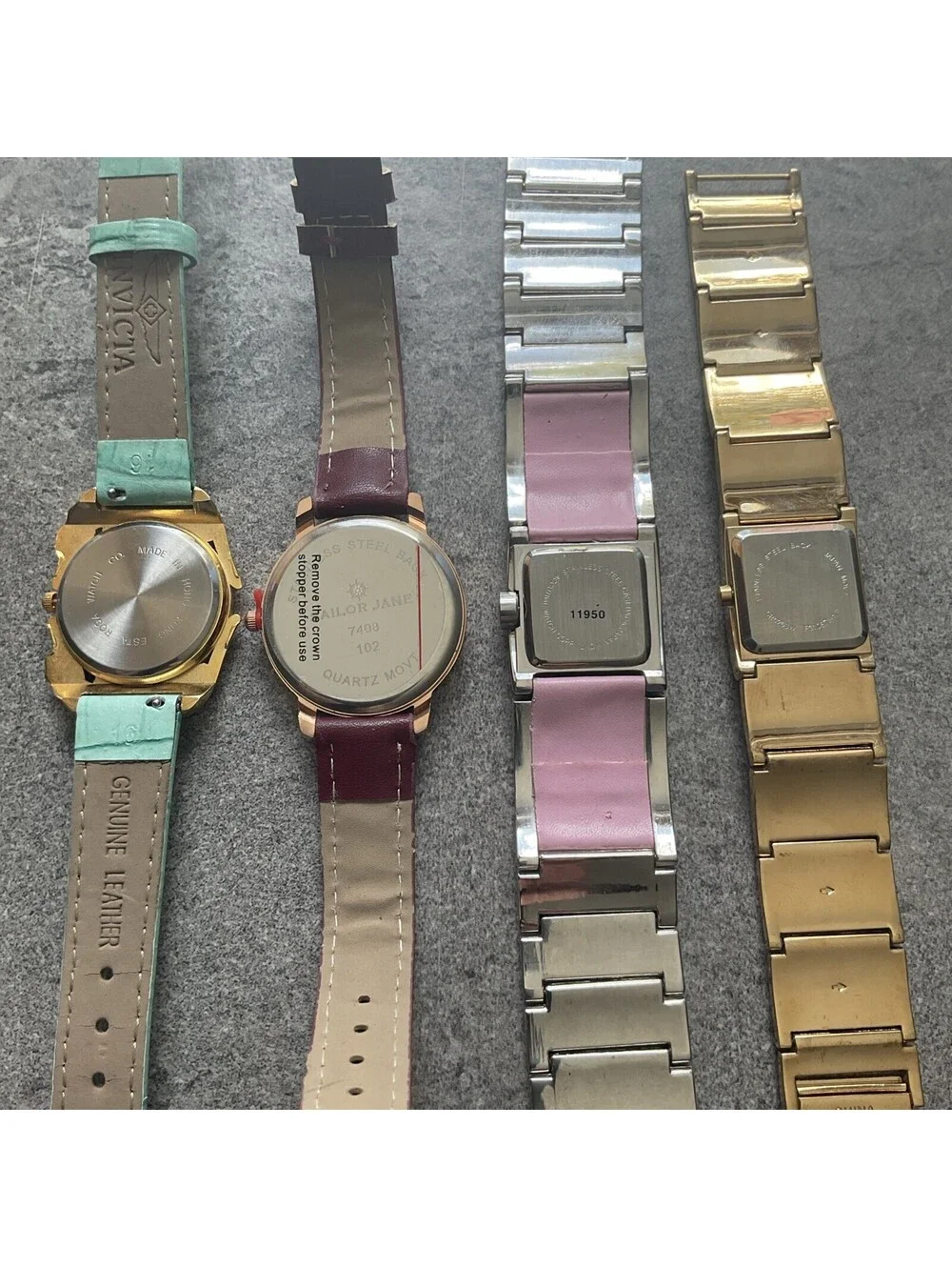 Great Lot Of Four Womens Watches All Four Watches Run Great Lot 259